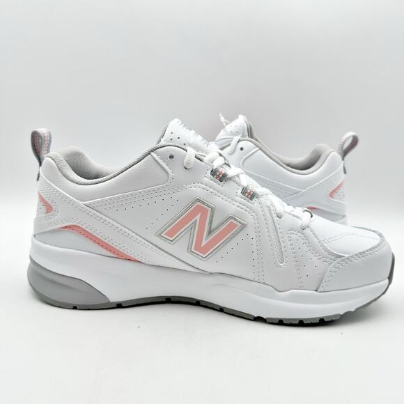 New Balance Womens WX608v5 Running Sneakers US 9 B EU 40.5 White Pink NWOB - Picture 4 of 12